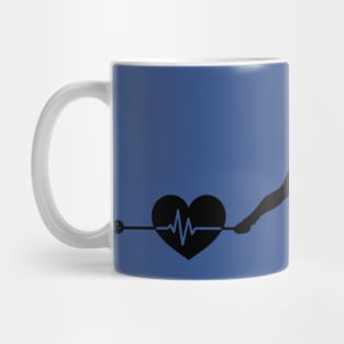 Pickleball Heartbeat 2 Mug